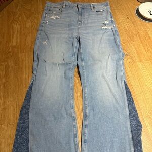 American eagle flared jeans